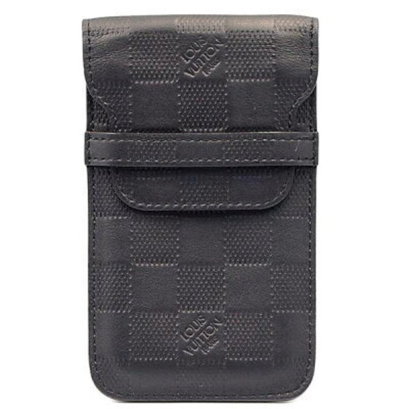 Louis Vuitton Infini Black Smartphone Case iPhone Galaxy Onyx Black Soft - Picture 1 of 1
